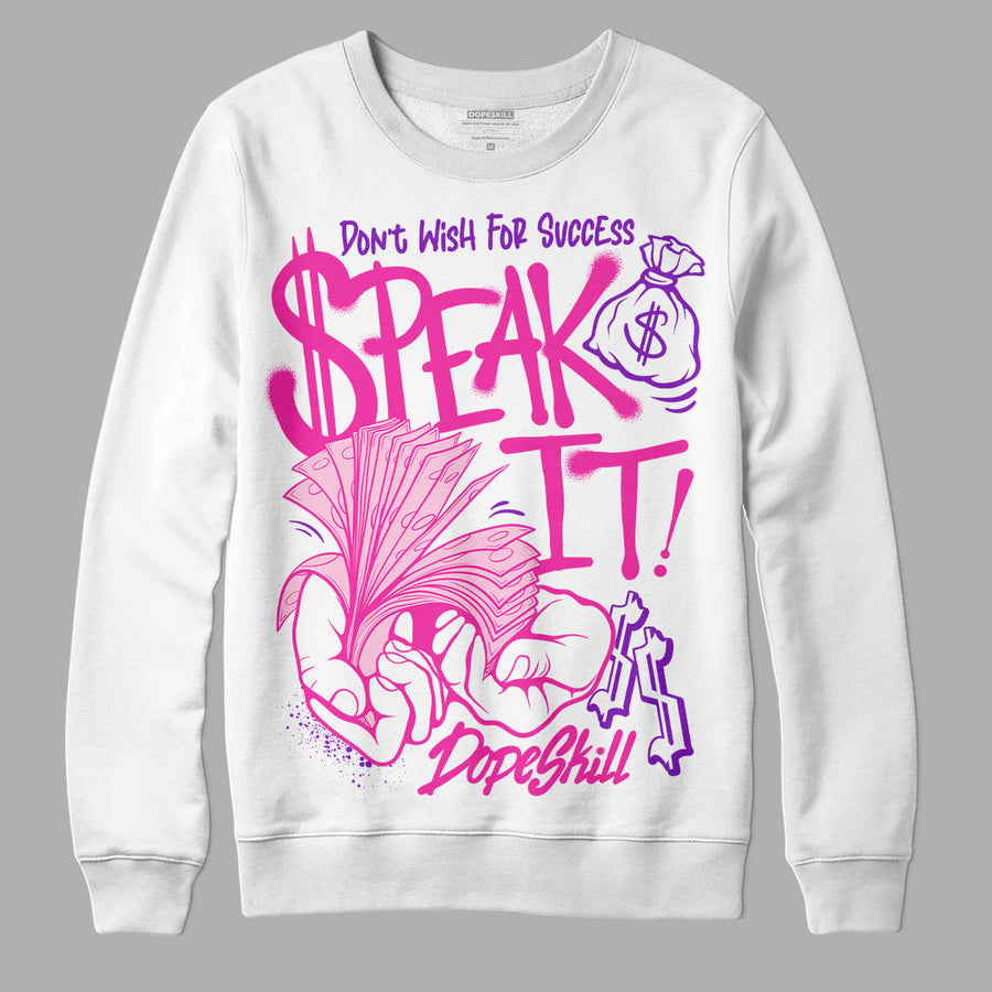 Pink Collection DopeSkill Sweatshirt Speak It Graphic