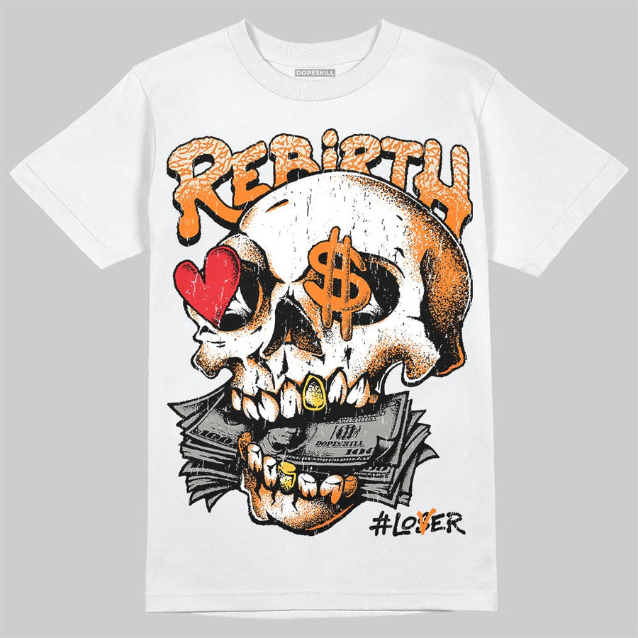 'Orange Citrus' 3s DopeSkill T-Shirt Rebirth Graphic