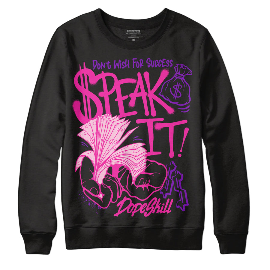 Pink Collection DopeSkill Sweatshirt Speak It Graphic