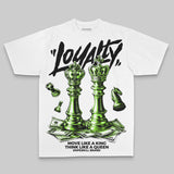 Neon Green Oversize Print 'Loyalty' DopeSkill Graphic T-shirt