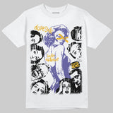 Lakers 4s DopeSkill T-Shirt Built Different Graphic