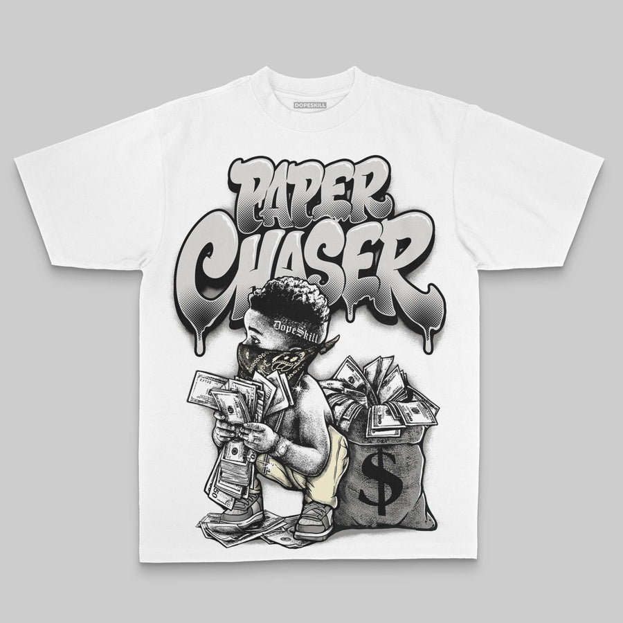 Grey Oversize Print Paper Chaser Boy DopeSkill Graphic T-shirt