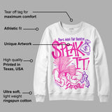 Pink Collection DopeSkill Sweatshirt Speak It Graphic