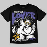 Lakers 4s DopeSkill Oversize Print T-Shirt Real Ones Choose Loyalty Graphic