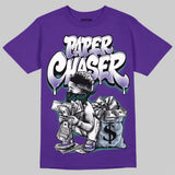 Grape 5s DopeSkill T-Shirt Paper Chaser Boy Graphic