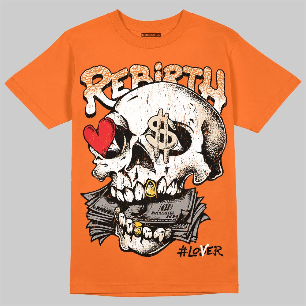 'Orange Citrus' 3s DopeSkill T-Shirt Rebirth Graphic