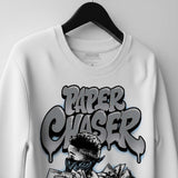 Wolf Grey 5s DopeSkill Sweatshirt Paper Chaser Boy Graphic