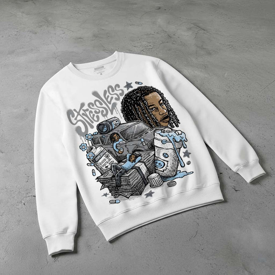 Wolf Grey 5s DopeSkill Sweatshirt Stressless Graphic