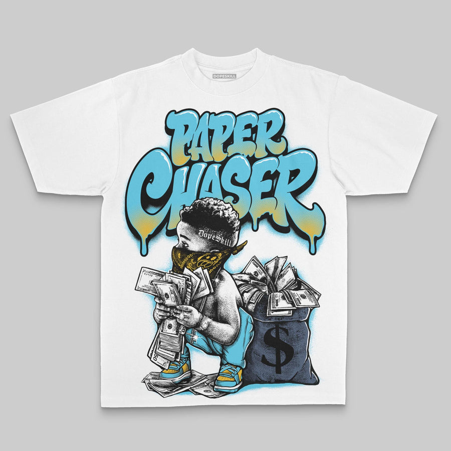 Gamma 11s DopeSkill Oversize Print T-Shirt Paper Chaser Boy Graphic
