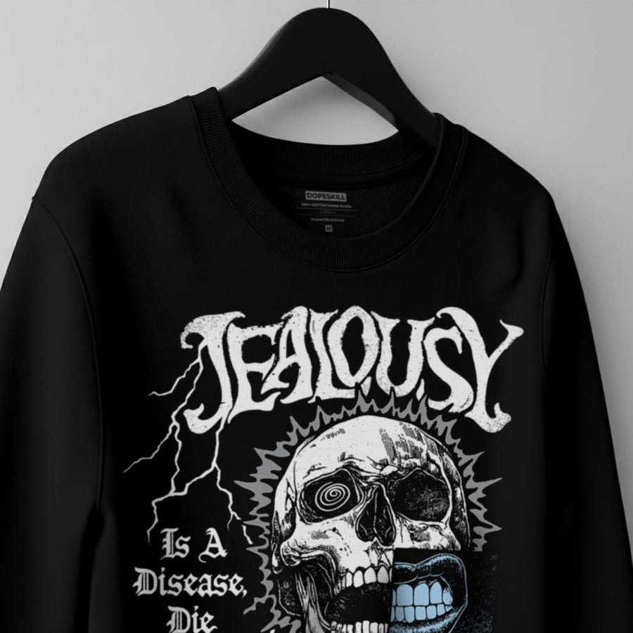 Wolf Grey 5s DopeSkill Sweatshirt Jealousy Graphic