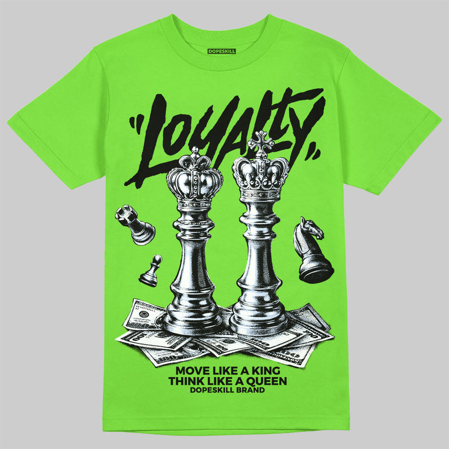 Neon Green 'Loyalty' DopeSkill Graphic T-Shirt