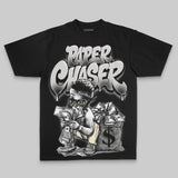 Grey Oversize Print Paper Chaser Boy DopeSkill Graphic T-shirt