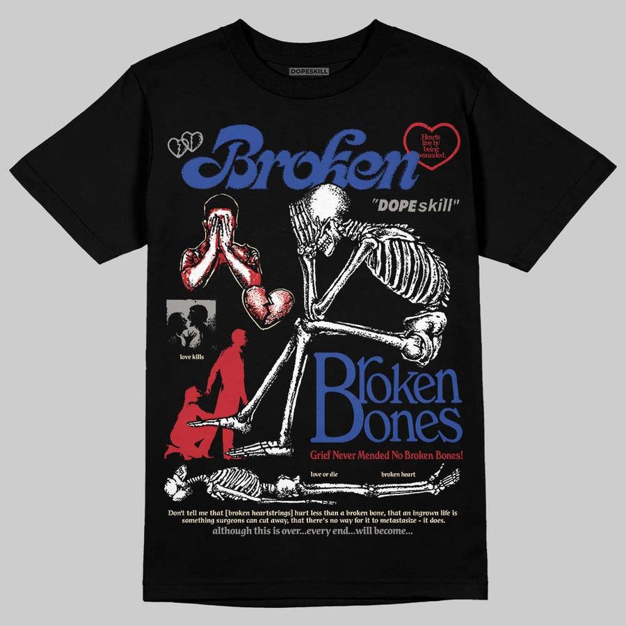 Rare Air 4s DopeSkill T-Shirt Broken Bones Graphic