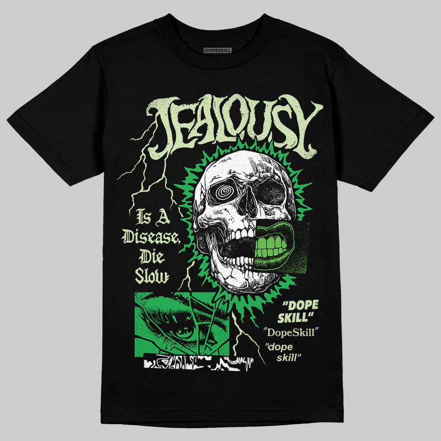 Jumpman Jack “Green Spark” DopeSkill T-Shirt Jealousy Graphic