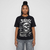 White Metallic 5s DopeSkill T-Shirt Jealousy Graphic