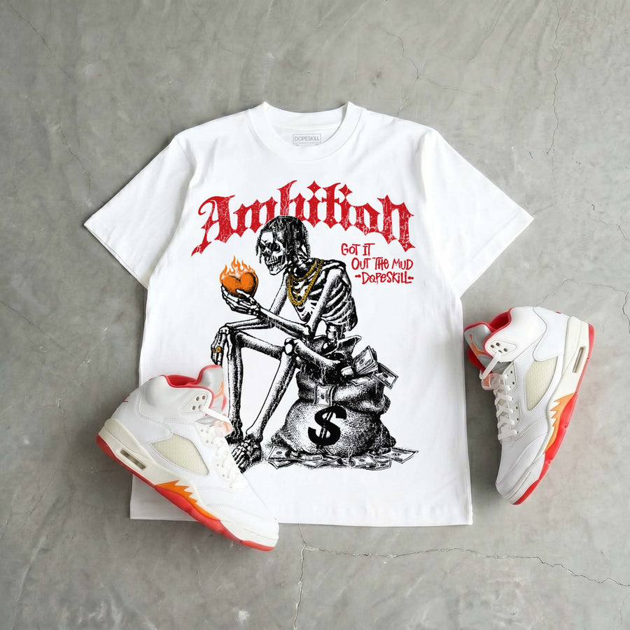 Sunset 5s DopeSkill T-Shirt Ambition Graphic