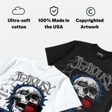 “True Blue” 3s DopeSkill T-Shirt Jealousy Graphic