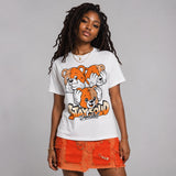 'Orange Citrus' 3s DopeSkill T-Shirt Stay Solid Graphic