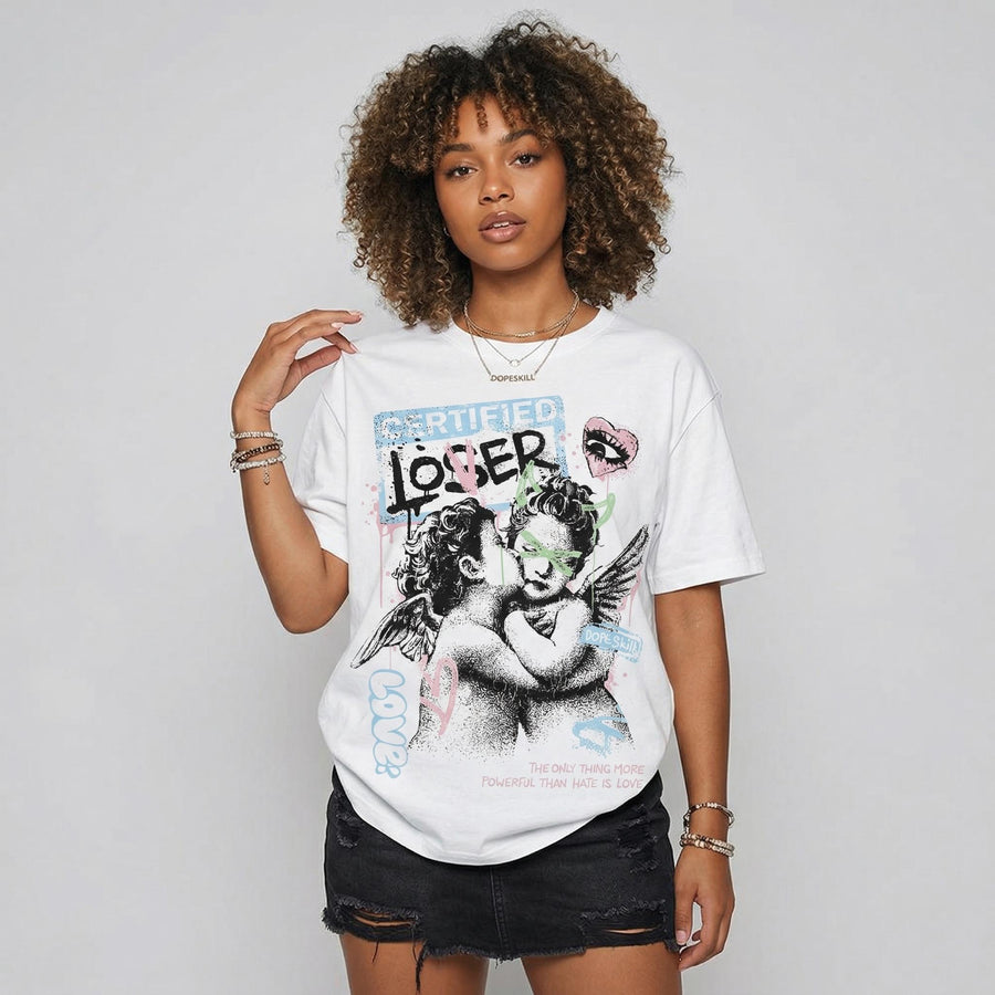 Medium Soft Pink 4s DopeSkill T-Shirt Certified Lover Graphic