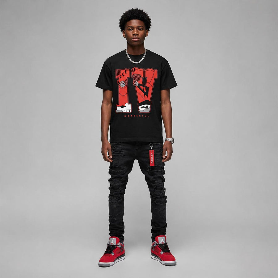 Toro Bravo 4s DopeSkill T-Shirt IV Jordan 4 Graphic