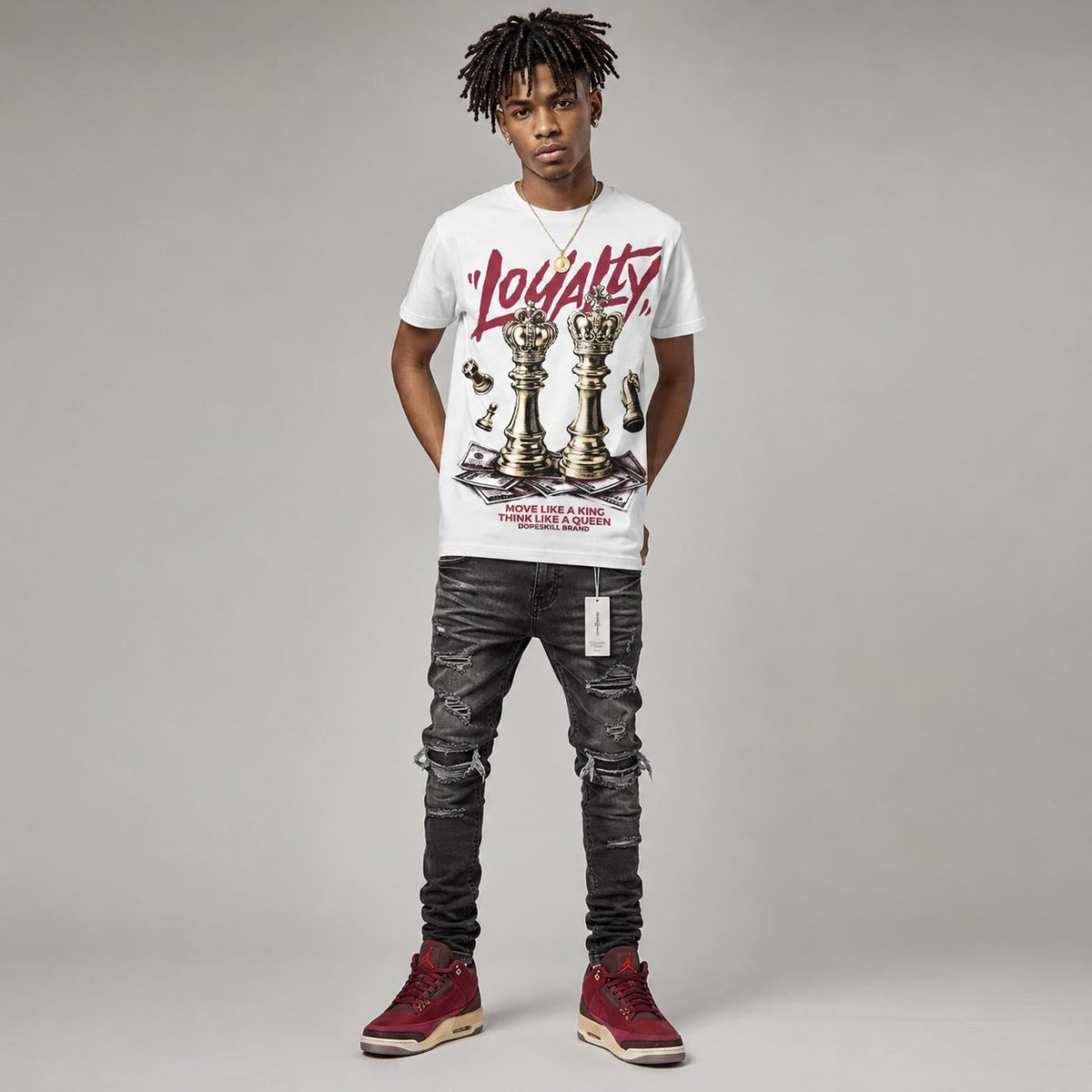 “Bin 23” 3s DopeSkill T-Shirt Loyalty Graphic