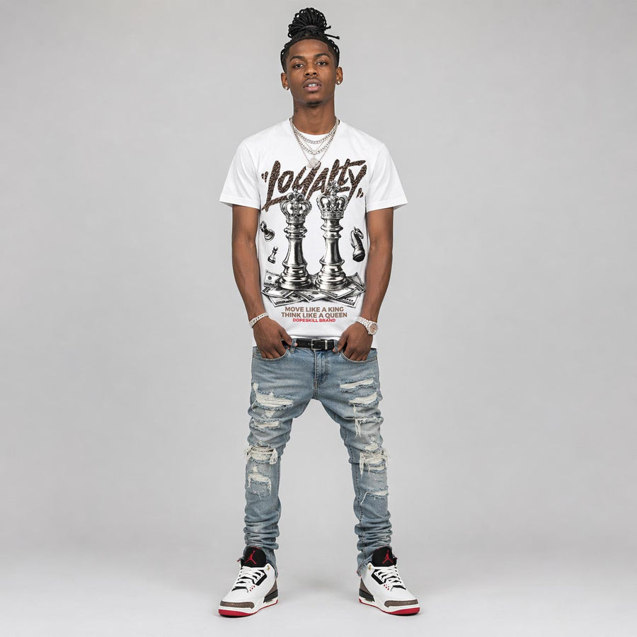 World’s Best Dad 3s DopeSkill T-Shirt Loyalty Graphic