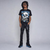 University Blue 14s DopeSkill T-Shirt Rebirth Graphic