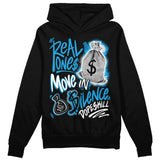 Military Blue 4s DopeSkill Hoodie Sweatshirt Real Ones Move In Silence Graphic