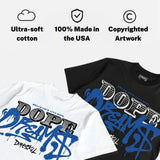 “True Blue” 3s DopeSkill T-Shirt Dope Dreams Graphic