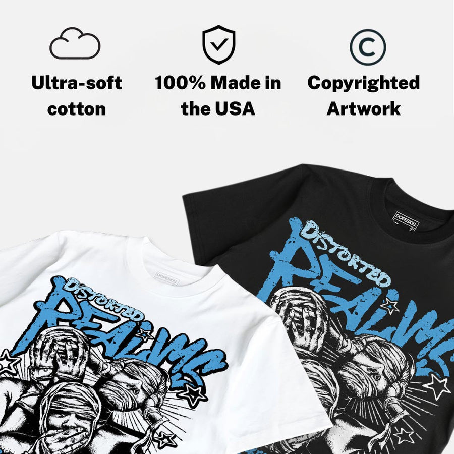 UNC 11s DopeSkill T-Shirt Distorted Realms Graphic