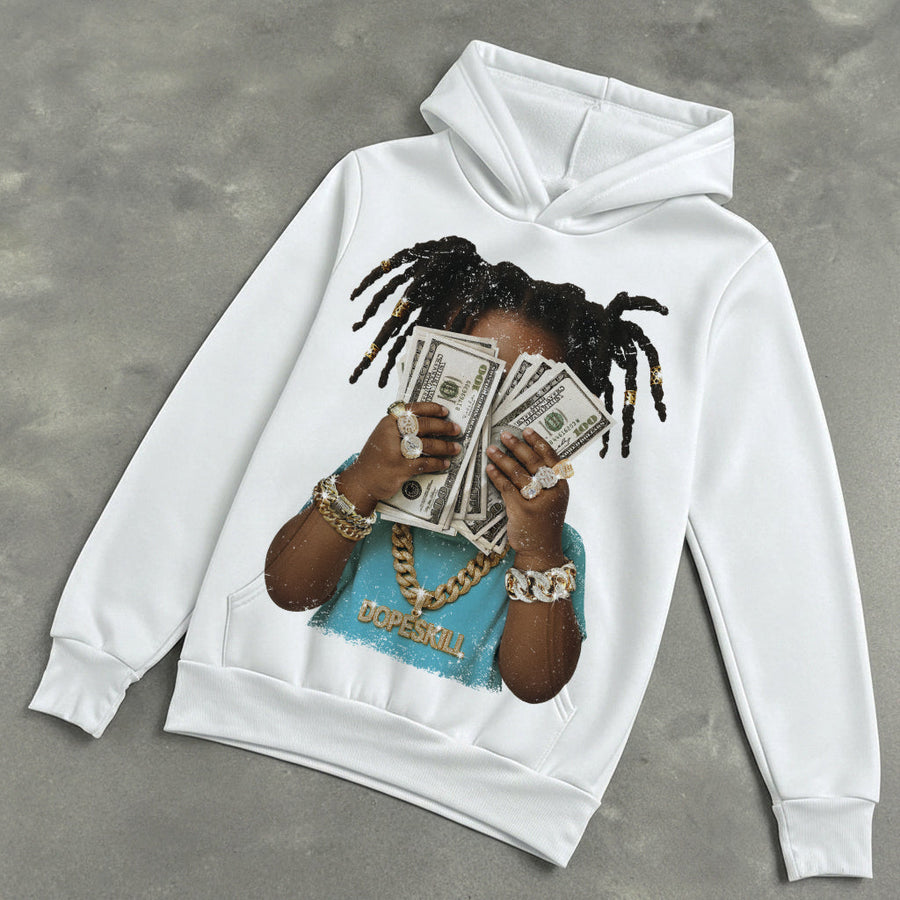 Gamma 11s DopeSkill Hoodie Sweatshirt Rich Youth Graphic