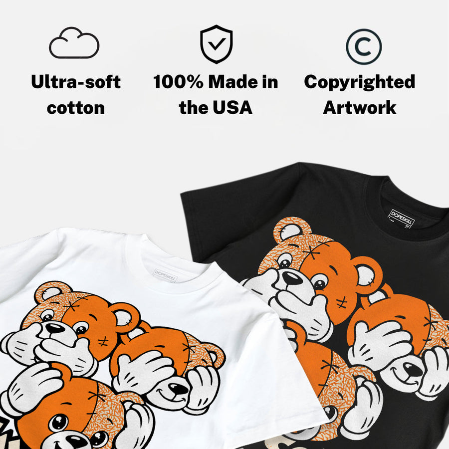 'Orange Citrus' 3s DopeSkill T-Shirt Stay Solid Graphic