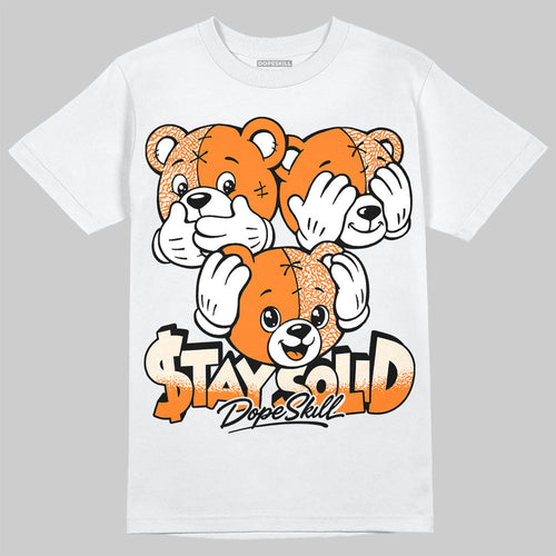 'Orange Citrus' 3s DopeSkill T-Shirt Stay Solid Graphic