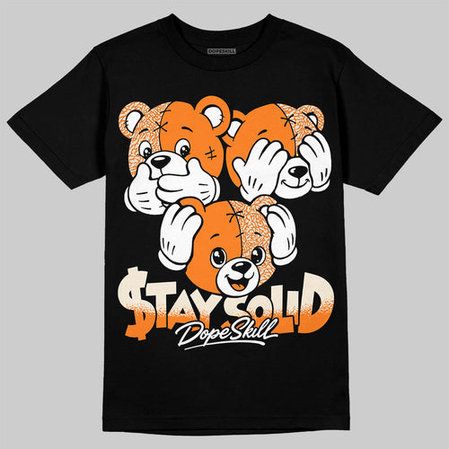 'Orange Citrus' 3s DopeSkill T-Shirt Stay Solid Graphic
