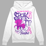 PURPLE Collection DopeSkill Hoodie Sweatshirt Speak It Graphic
