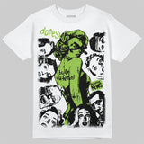 Neon Green Collection DopeSkill T-Shirt Built Different Graphic