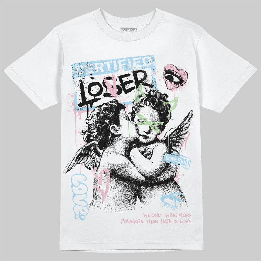 Medium Soft Pink 4s DopeSkill T-Shirt Certified Lover Graphic