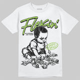 Neon Green Collection DopeSkill T-Shirt Flexin' Graphic