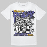 Lakers 4s DopeSkill T-Shirt Distorted Realms Graphic
