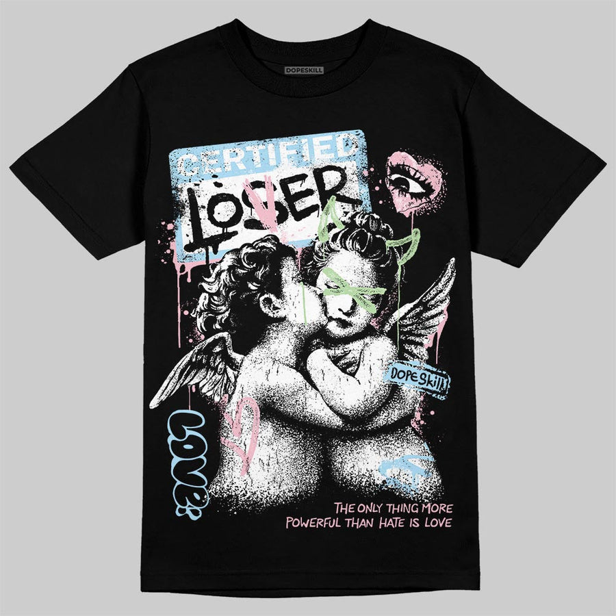Medium Soft Pink 4s DopeSkill T-Shirt Certified Lover Graphic