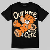 'Orange Citrus' 3s DopeSkill T-Shirt Out Here Being Cute Graphic