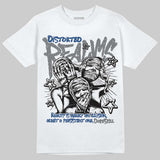 Flint Grey 9s DopeSkill T-Shirt Distorted Realms Graphic