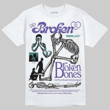 Grape 5s DopeSkill T-Shirt Broken Bones Graphic