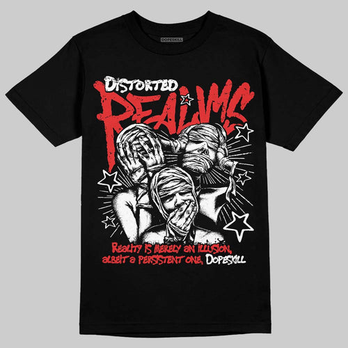 AJ 13 Chicago True Red Cherry DopeSkill T-Shirt Distorted Realms Graphic
