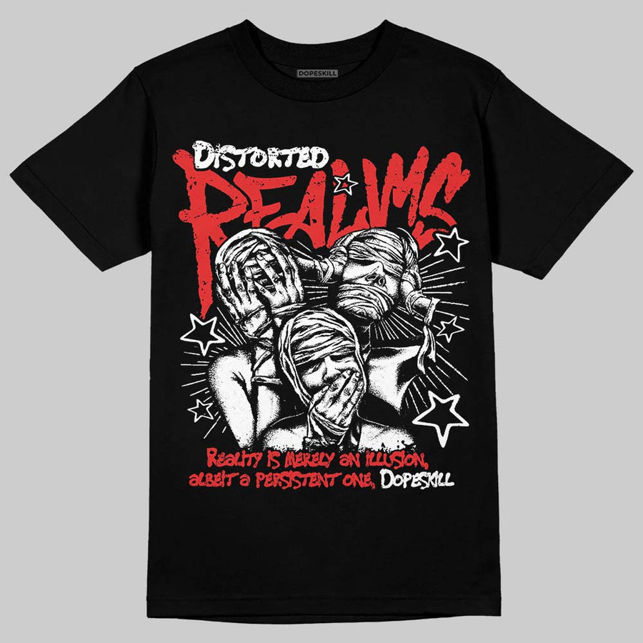 AJ 13 Chicago True Red Cherry DopeSkill T-Shirt Distorted Realms Graphic