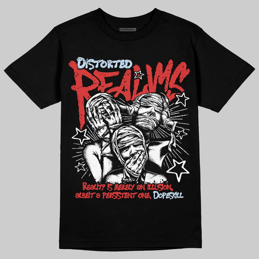 Reverse Infrared 6s DopeSkill T-Shirt Distorted Realms Graphic