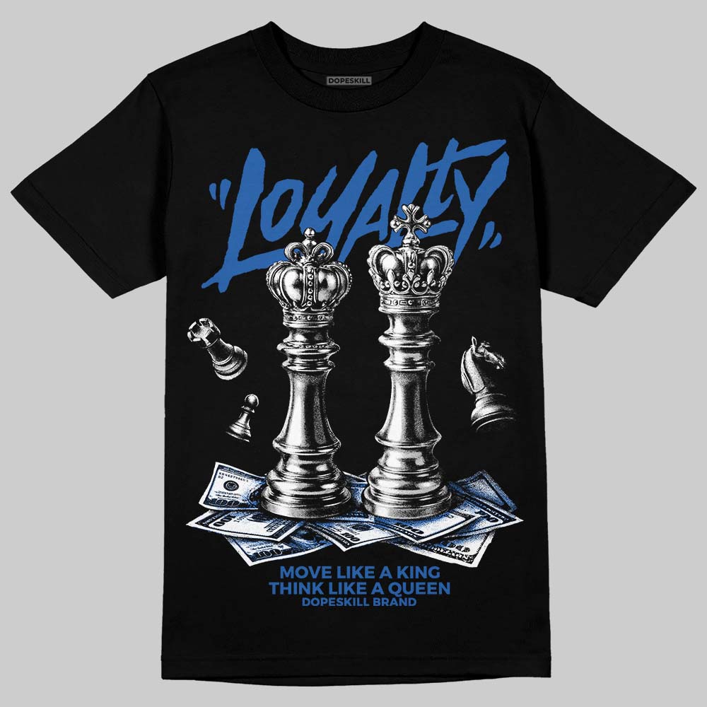 “True Blue” 3s DopeSkill T-Shirt Loyalty Graphic