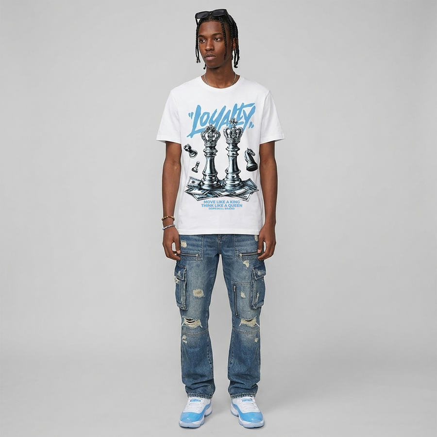 UNC 11s DopeSkill T-Shirt Loyalty Graphic