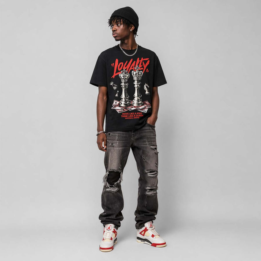 Nigel Sylvester x 4s “Brick After Brick” DopeSkill T-Shirt Loyalty Graphic