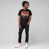 Sunset 5s DopeSkill T-Shirt Better Myself Graphic